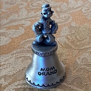 Popeye Bell Pewter Figure